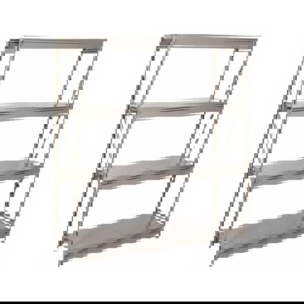 Bulk Storage Rack: 1,900 lb per Shelf, 4